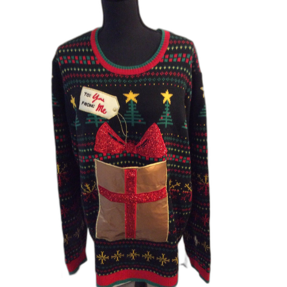 Ugly CUTE Christmas Sweater unique Plus 2Xl gift spot tree